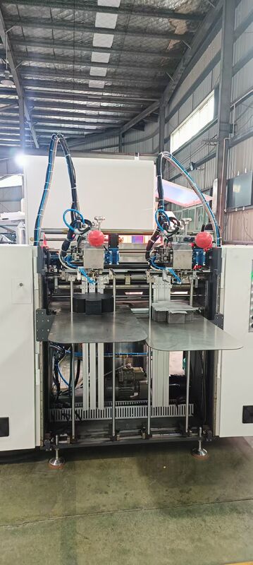 Intelligent 2 in 1 Rigid Box Production Line Rate 70 Pieces Per Minute