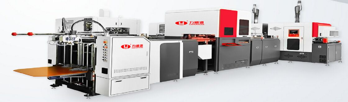 2 in 1 Akıllı Otomatik Yüksek Hızlı Karton Sert Kutusu Yapma Makinesi 50-52PCS/min