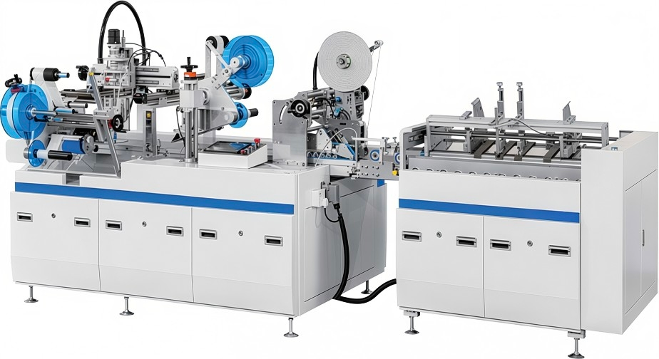 LY-600SFT-3 Çok Fonksiyonlu Çift Taraflı Bant Uygulama Makinesi Katlanır Kutular İçin Hediye Kutusu Üretim Ekipmanları Kutu Bant Yapıştırma Makinesi