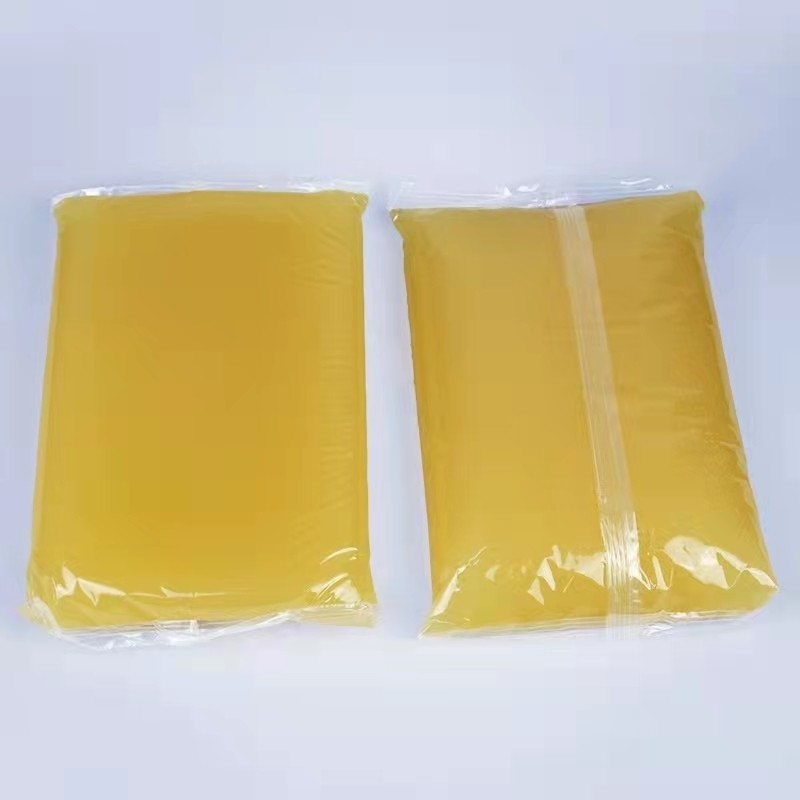 Translucent Amber Hot Melt Jelly Glue For Semi Auto Rigid Box And Case Making Machine