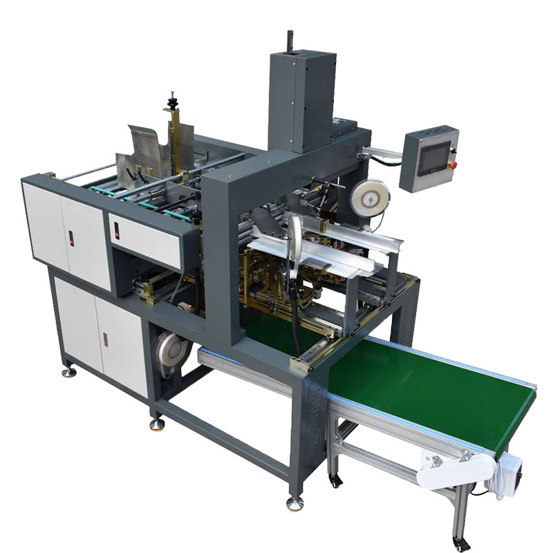 Automatic Edge Mounting Machine for rigid boxes with High-Speed 60-90pcs/min