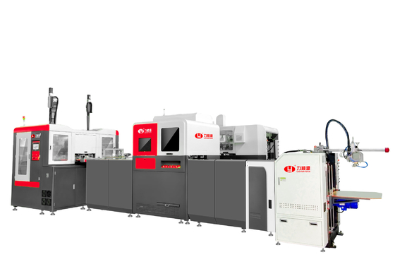 2 in 1 Çift Başlı Sert Kutu Yapım Makinesi Karton Kutu Yapım Makinesi