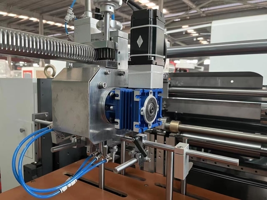 2 in 1 Yüksek Hızlı Çift Başlı Karton Kutusu Katı Kutusu Yapımcı Makinesi