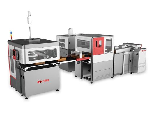 Akıllı Yüksek Hızlı Sert Kutu Üretim Liniyası 20-30pcs/min