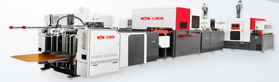 2 in 1 Akıllı Otomatik Yüksek Hızlı Karton Sert Kutusu Yapma Makinesi 50-52PCS/min