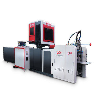 LY-485C Kasa yapma makinesi ve lüks kutu yapma makinesi için görsel konumlandırma makinesi