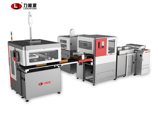 Yeni Tasarım Yüksek Doğruluk ± 0.05 Akıllı Otomatik Sert Kutu Sabit Hız ile Üretim Hattı 20-25pcs / dak